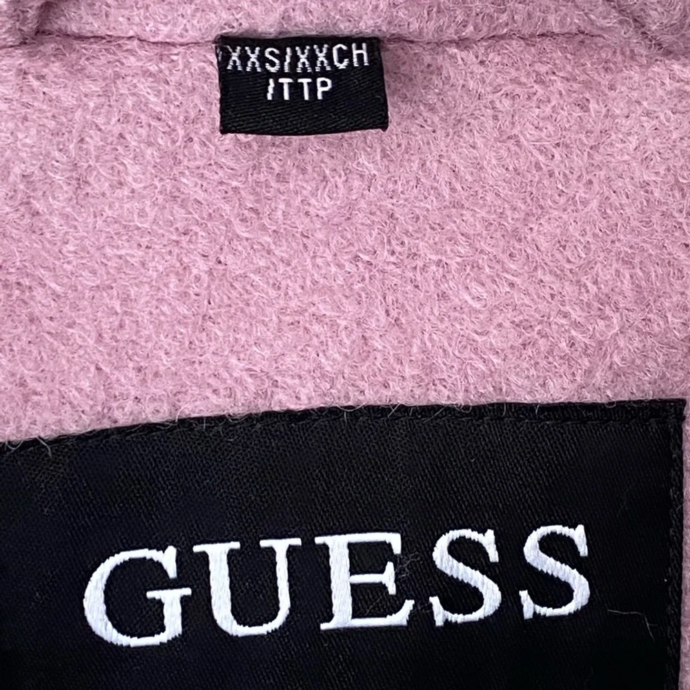 double Breasted Skirted Coat GUESS Lilac - Picture 3 of 3